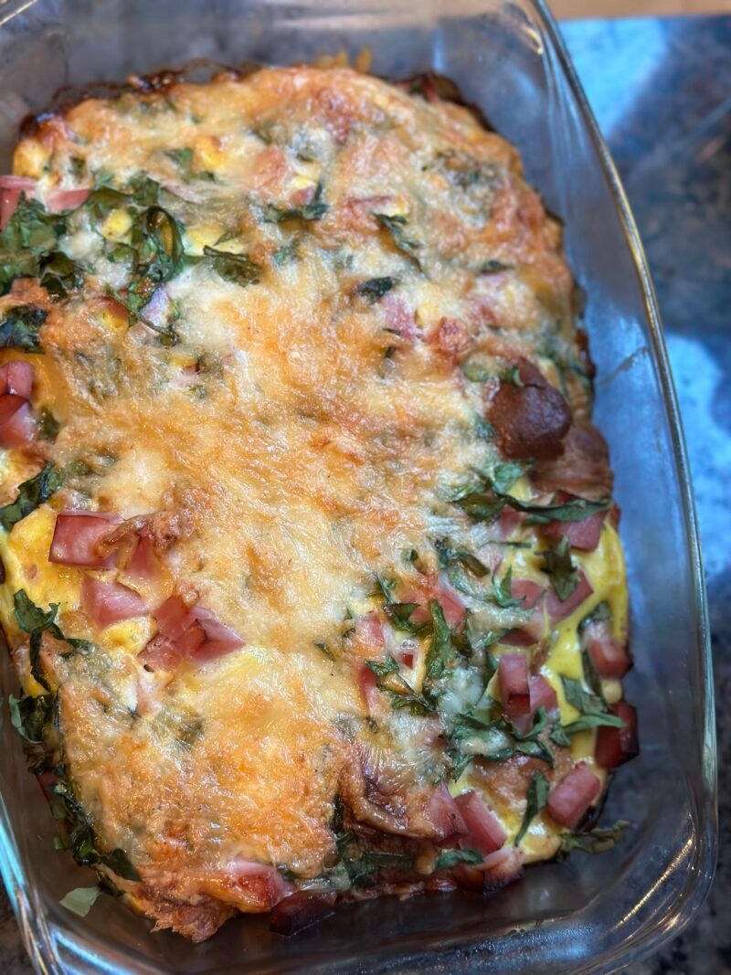 Small MJ3 Breakfast Casserole