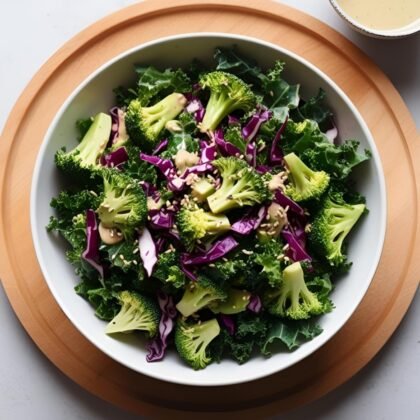 MJ3 broccoli kale salad (gluten free and whole30 compliant) (quart)