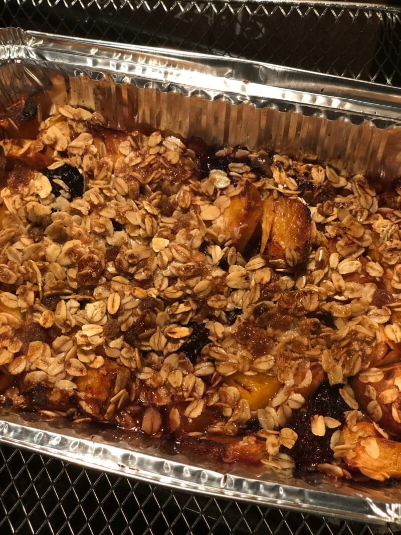 Blackberry Peach Crisp