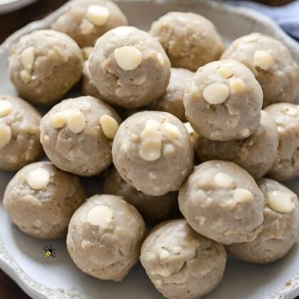 Pumpkin Spice Cookie Dough Balls (with peanut butter) (6 count)