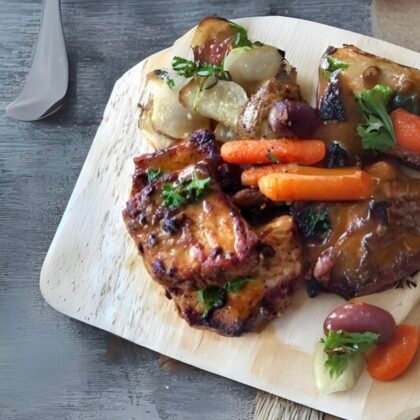 Roasted Pork Medallions Diane Style (a la carte)