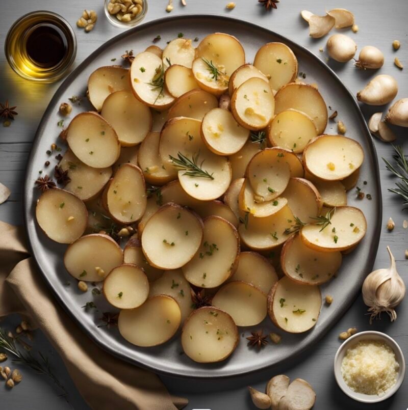 Roasted Parmesan potatoes