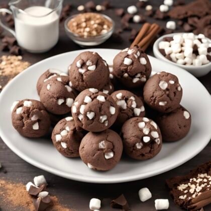 Hot Chocolate Cookie Dough Balls (6 count)