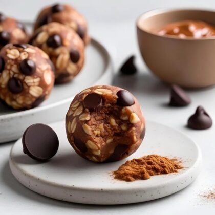 Mexican Hot Chocolate Cookie Dough Balls (6 count)