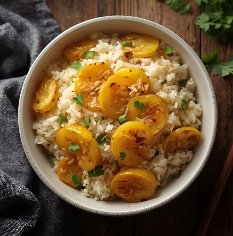Jasmine Rice and Roasted Yellow Squash