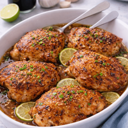 MJ3 Citrusy Soy Chicken Boneless Skinless Thighs or Breasts (a la carte)