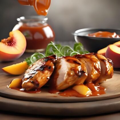 Peach BBQ Chicken (a la carte)