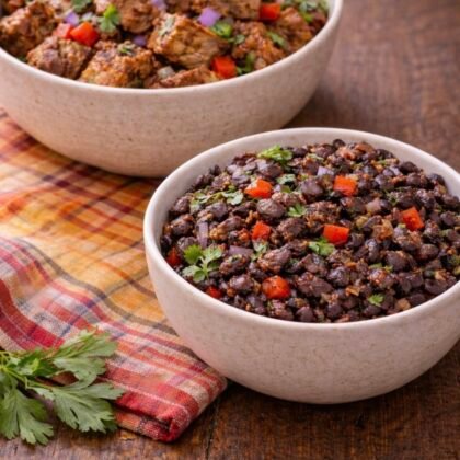 Seasoned Black Beans